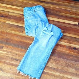 Express Super High Rise Curvy Mom Jeans